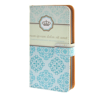 

MOONCASE Case for LG G2 Mini Premium PU Leather Flip Wallet Style and Kickstand [Personalise Pattern] Design Case Cover / a03