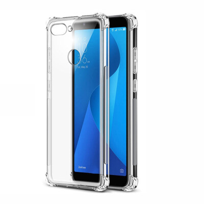 

Anti knock Transparent Silicone Case For Asus Zenfone Max Plus M1 ZB570TL X018DC shockproof Air Cushion Soft tpu Clear Skin Bag