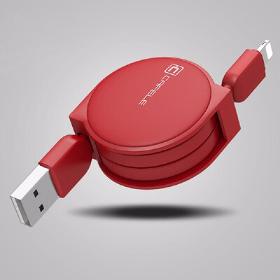

Cafele 1m Charging USB Cable for iPhone 5 6 7 8 Retractable 8 Pin Port USB Cable Charging Data Transfer Synchronization