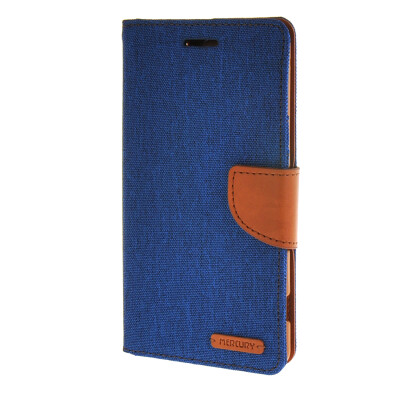 

MOONCASE Sony C4 , Leather Flip Wallet Card Holder Pouch Stand Back Case Cover for Sony Xperia C4 Dark blue