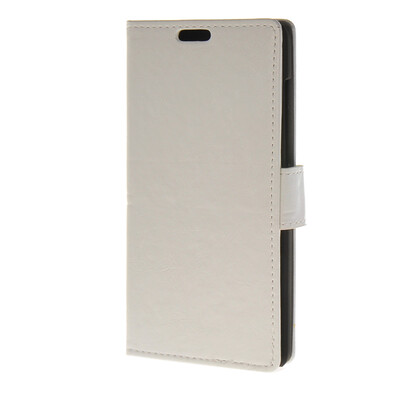 

MOONCASE Smooth Skin PU Wallet Flip Card Stand Back Leather Case Cover for Huawei Honor 4C White