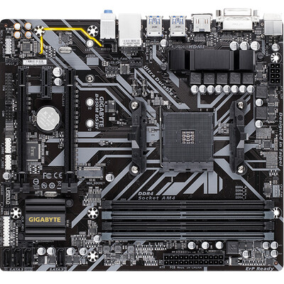 

GIGABYTE B450M DS3H Motherboard AMD B450Socket AM4