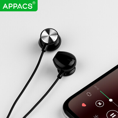 

APPACS Wired 35mm Earphone In Ear Headphones with microphone for phoneMP3 playercomputer