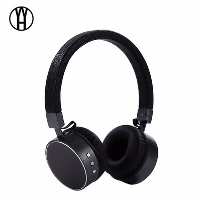 

WH BT009 Fashion metal headset headband Wireless sports earphone Stereo Bluetooth Headphone for xiaomi huawei samsung iphone