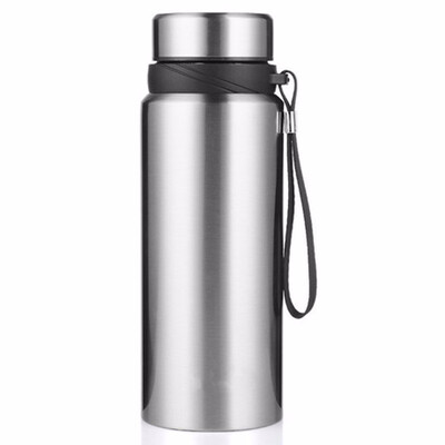 

FOCAILAI Double Wall Vacuum Insulated Stainless Steel Water BottleTravel Coffee Mug Wide MouthHigh-capacity750ML
