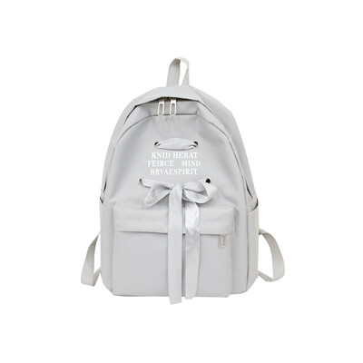 

Fashion New Canvas Backpack Bag for Teenage Girls Student Younger Sister Cute Female Middle School Student Wind Bag Travel