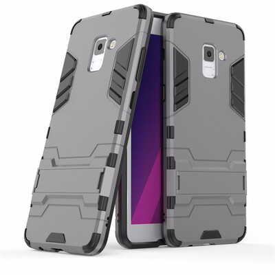 

Shockproof Hard Phone Case for Samsung Galaxy A8 2018 A8 plus 2018 A8 A530F A530 A730F A730 Combo Armor Case Back Cover Fundas