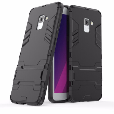 

Shockproof Hard Phone Case for Samsung Galaxy A8 2018 A8 plus 2018 A8 A530F A530 A730F A730 Combo Armor Case Back Cover Fundas