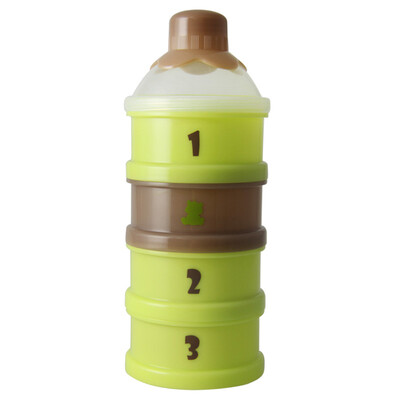 

White Bear Baby Portable Milk Powder Storage Box