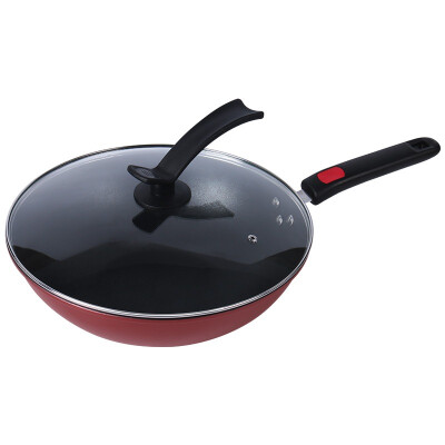 

Jingdong supermarket] Baijie (Baijie) non-stick pan no smoke non-stick wok 32cm induction cooker universal glass cover CG3211-T