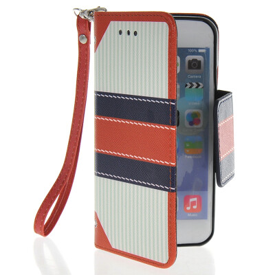 

MOONCASE Fashion Leather Side Flip Wallet Card Slot Pouch Stand Back чехол для Apple iPhone 6 ( 4.7 inch )