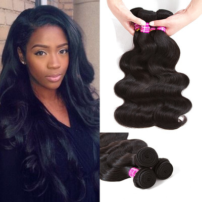 

8A Malaysian Virgin Human Hair Body Wave Bundles 100 Unprocessed Virgin Hunman Hair Extensions Bundels