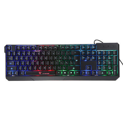 

MOTOSPEED 104 Gaming Esport Keyboard USB Wired LED Colorful Backlit Backlight Illuminated PC Laptop Notebook Desktop