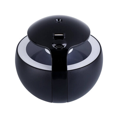 

TOMNEW 3 in 1 USB Mini Cool Mist Humidifier 450ML Ultrasonic Two-Gears Air Cleaner Freshener USB fan LED Light for Home Office