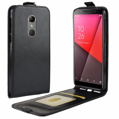 

for Vodafone Smart N9 VFD-720 WIERSS Flip Leather Case for Vodafone Smart N9 Lite VFD-620 Retro Wallet Case Leather Cover Cases