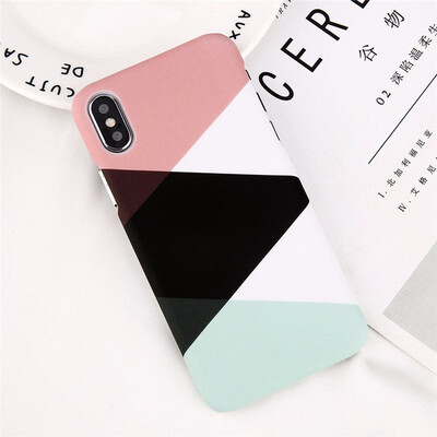 

Phone Case For iPhone 7 8 6 6S Plus X Mount Fuji Cases Moon Stars Pattern Matte Hard PC