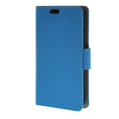 

MOONCASE Simple Leather Flip Wallet Card Slot Stand Back чехол для Huawei Ascend Y360 Blue