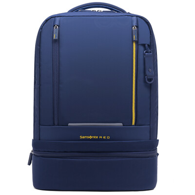 

Samsonite / новая звезда красоты с той же сумкой на плечах 15-дюймовый рюкзак моды случайный мужской пакет прилив I84 * 41001 темно-синий