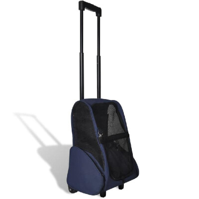 

Blue Foldable Multipurpose Pet Trolley