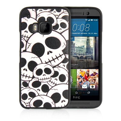 

MOONCASE Painted style Soft Flexible Silicone Gel TPU Skin Shell Back ЧЕХОЛ ДЛЯ HTC One M9