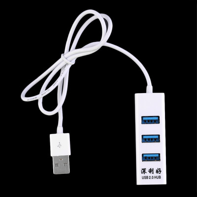 

4-Port USB 2.0 Multi HUB Splitter Expansion Cable Adapter For PC Laptop