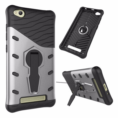 

Goowiiz Phone Case For Xiaomi Redmi 44 Prime4 Pro4A4X Luxury Armor TPUPC Silicone Hard Bracket Prevent falling