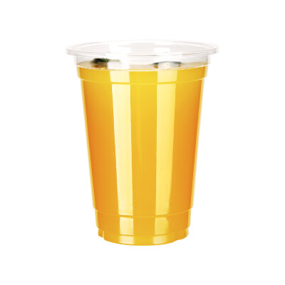 

OTOR 12oz-22oz Clear Plastic PP Cups with Dome & Flat Lids for Juice Tea Iced Coffee Bubble Boba Smoothie 1000pcs