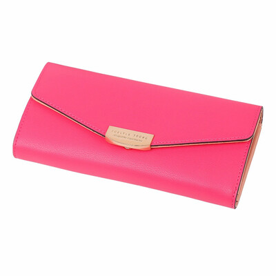 

Ladies purse female long handbag buckle multi function long large capacity wallet mobile phone bag