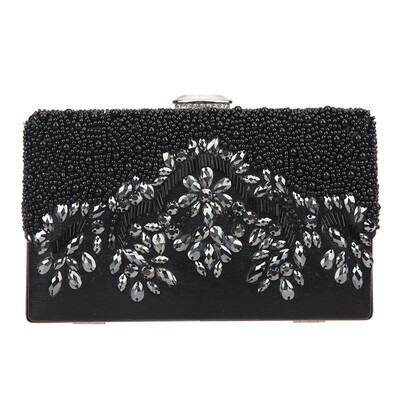 

Fawziya Evening Clutch Purses For Women Pearl Wedding Purse