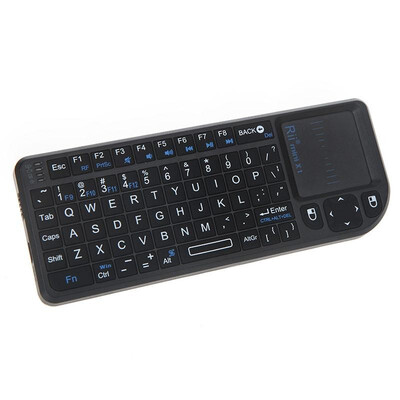 

Mini 24G Wireless Keyboard Touchpad Mouse w 90-degree Flip for PC Laptop Q7D6