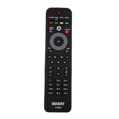 

Black Portable Television Remote Control For Philips Smart TV PH903