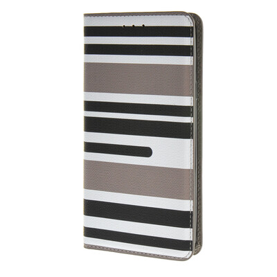 

MOONCASE ЧЕХОЛ ДЛЯ Samsung Galaxy Note 5 Irregular stripes Flip Leather Wallet Card Slot Bracket Back Cover A02
