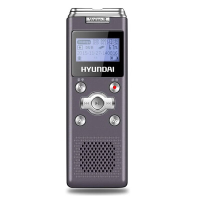 

Современные цвета (HYUNDAI) 16G профессиональный мини диктофон дистанционного шума заряда высокой четкости сеансов обучения E60 Ця