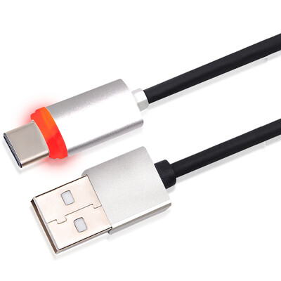 

Ferguson cabos F08003type-c data cable USB31 to USB charging line music as mobile phone 1s millet 4c Meizu Pro5 usb-c mobile phone charger line 1 meter black