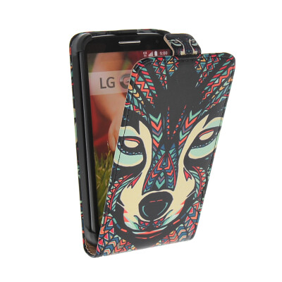 

MOONCASE Animals style Leather Bottom Flip Pouch ЧЕХОЛ ДЛЯ LG G2 Mini