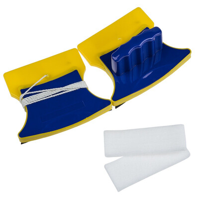

Cntomlv hot sale Useful Magnetic Window Cleaner Double Side Glass Wiper Useful Surface Brush