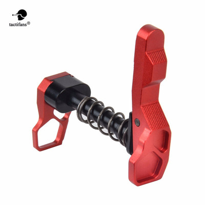 

Skeletonized textured CNC Finished Double Side left & Right Hand Magazine Release Catch For M4M16 Series Airsoft AEG Red Gray