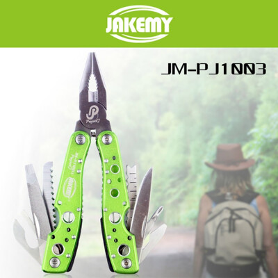 

Jakemy JM-PJ1003 9 in 1 Multifunctional Folding Tool Water Resistant Maintenance Tools