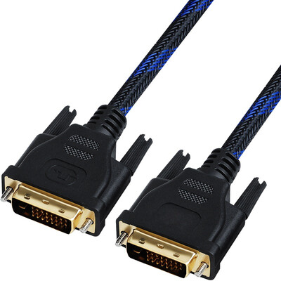 

Ferguson cabos F005503 DVI cable dual channel 24 1 HD dvi-d monitor line computer cable 3 m black