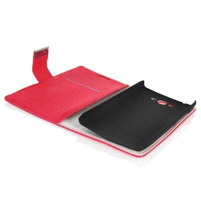 

MOONCASE Leather Wallet Flip Card Slot Pouch Stand Shell Back ЧЕХОЛ ДЛЯ Motorola Moto Maxx XT1225 Mint Green