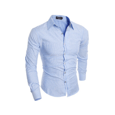 

Zogaa New Men' Shirt Easy-care Fringe