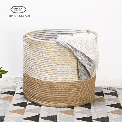 

Jiayu storage basket cotton&linen hamper storage basket debris storage basket