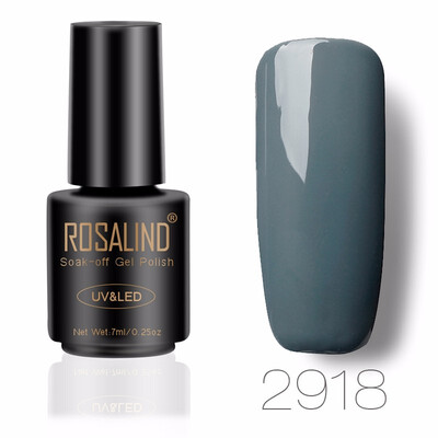 

ROSALIND 7ML Nail Polish Gorgeous Color Nail Gel Polish Vernis Semi Permanent Top Coat Base Coat Gel Nail Varnishes gel lacquer