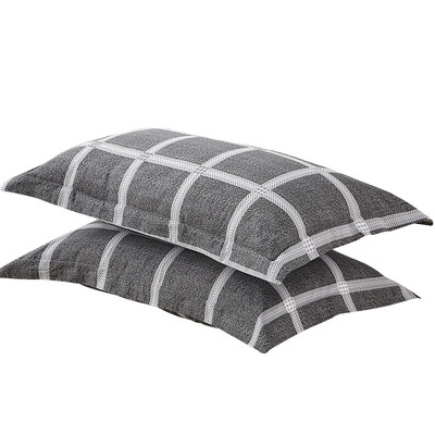 

Jiuzhou deer pillowcase home textile cotton pillowcase pillowcase pillow set a pair of 4874cm