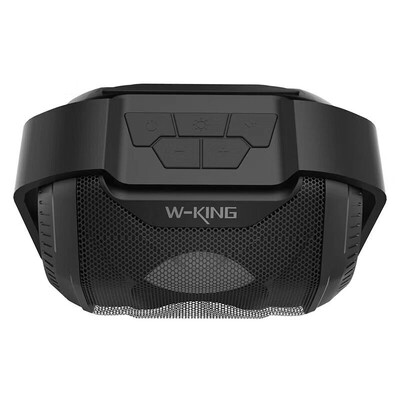 

2018 W-king New Arrival Outdoor IPX5 Waterproof Bluetooth Wireless Speaker S8 with LED light for Bike&Bicycle