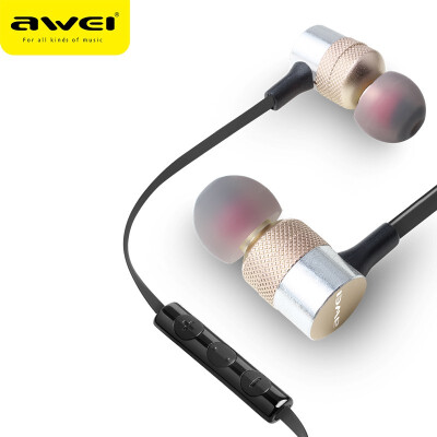 

Awei ES-20TY In-Ear Earphone 35mm Jack Headphones Super Bass Headset With Microphone Metal fone de ouvido Auriculares Kulakl k