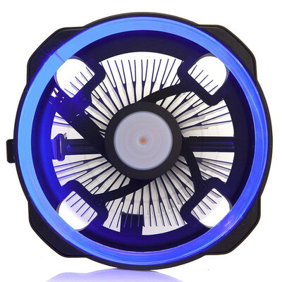 

GOLDEN FIELD Lighting Ray Heatsink & Fan Low Noise Blue Halo LED CPU Air Cooler Radiator For Intel & AMD