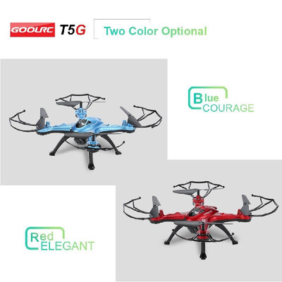 

2016 Christama gift Original GOOLRC T5G 58G FPV 20MP HD Camera RC with One Key Return CF Mode P0G6PS Surprise Price for Blac
