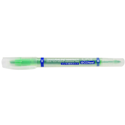 

Sakura Sakura Water-based Double-headed Fluorescent Marker VK-T # 303 (Fluorescent Yellow) Color Pen Painting DIY Greeting Card [Japanese