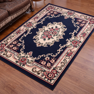 

Lai home European-style non-slip high latitude living room bedroom dining room sofa study non-slip carpet Aubusson series 588Y 100 150cm